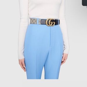 belt with Double G buckle